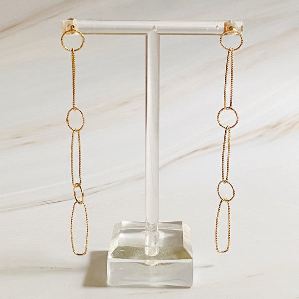 Dangle Dainty Chain Earrings